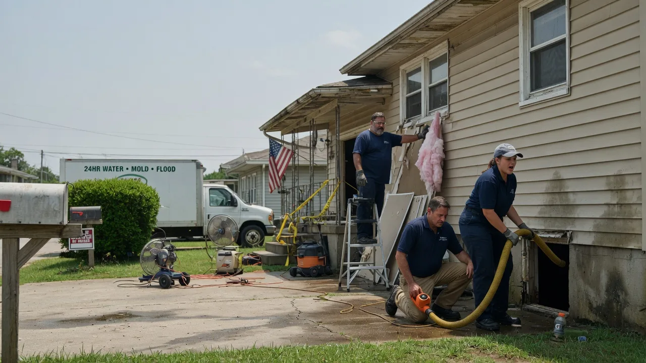 Water Damage Repair in Dubois, IN near me